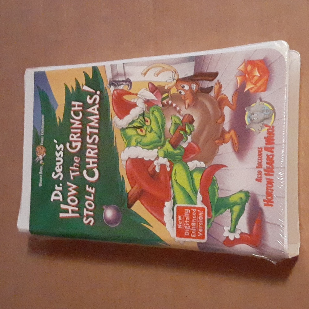 Dr. Seuss' How The Grinch Stole Christmas! VHS New SEALED